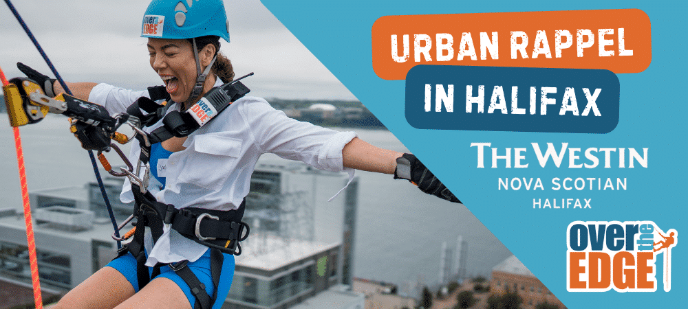 Poster of Over the Edge Urban Rappel in Halifax