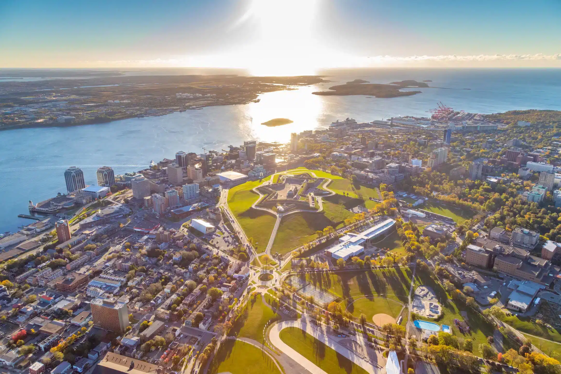 Ariel View of Halifax