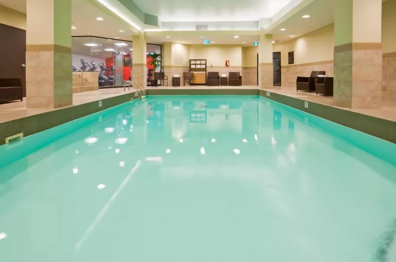 A hotel pool (interior)