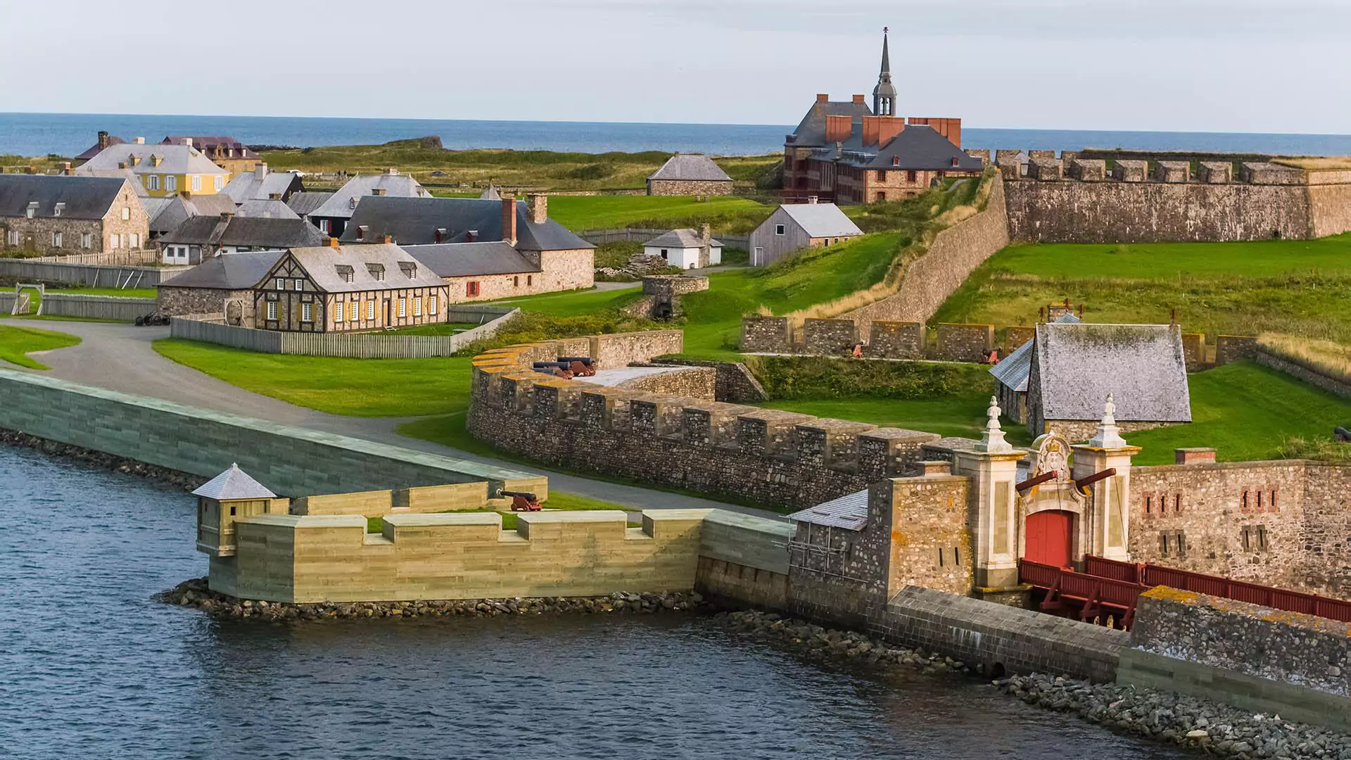 Fortress of Louisbourg National Historic Site is a popular film location in Nova Scotia