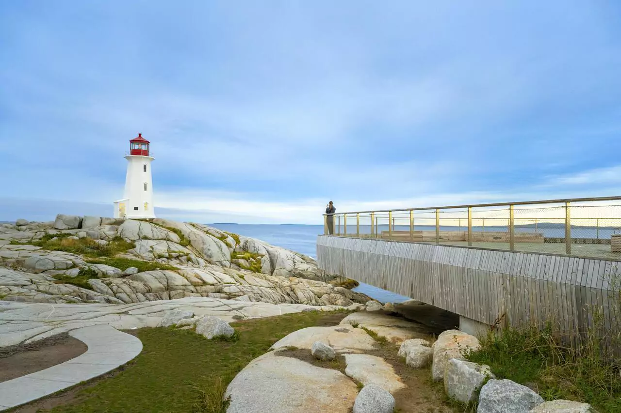 Peggys Cove observation deck